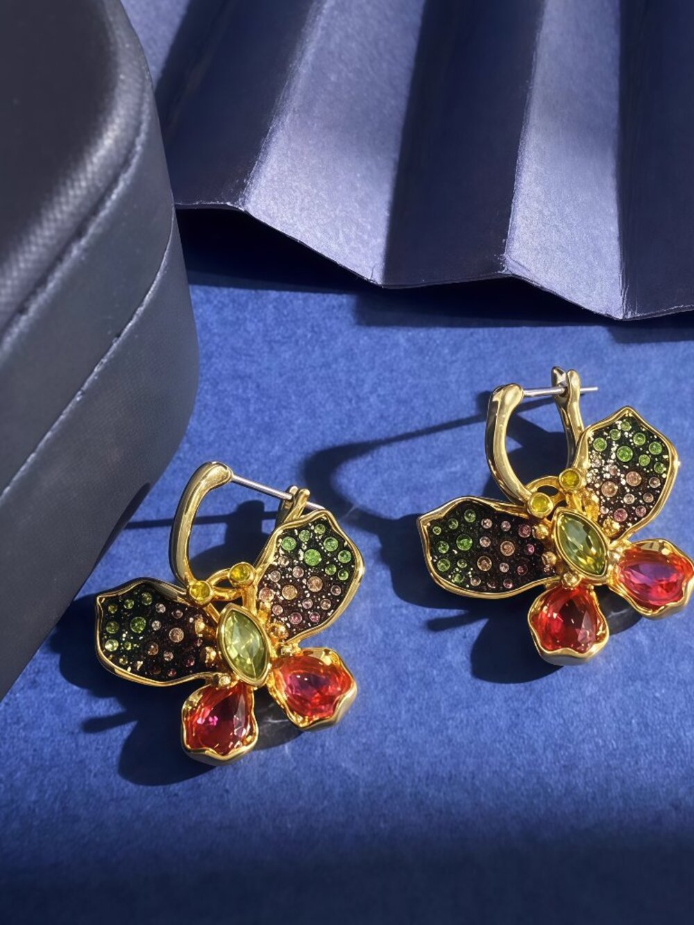 New Swarovski Idyllia butterfly-shaped earrings, drop earrings and stud earrings